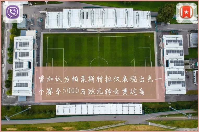 曾加认为帕莱斯特拉仅表现出色一个赛季5000万欧元转会费过高